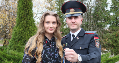 В Могилеве сотрудникам Департамента охраны вручили ключи от арендных квартир