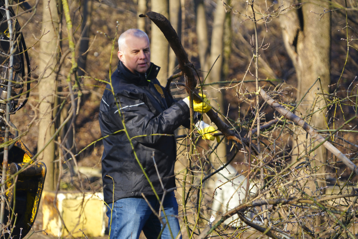 В Могилеве прошел первый весенний субботник
