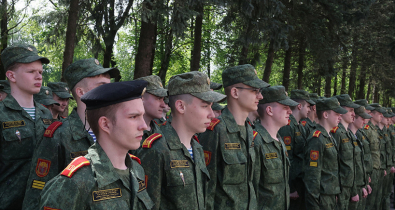 День, когда выбирают лучших: кадеты Могилева прошли испытания на право ношения берета