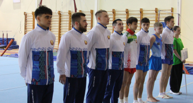 Мужская команда Могилевской области заняла второе место на чемпионате Беларуси по гимнастике спортивной