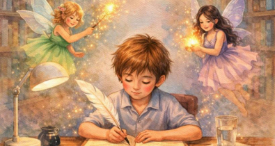 Воспитанники театрального коллектива Могилевской ДШИ №7 представят на сцене театра кукол спектакль «Откуда берутся сказки?»