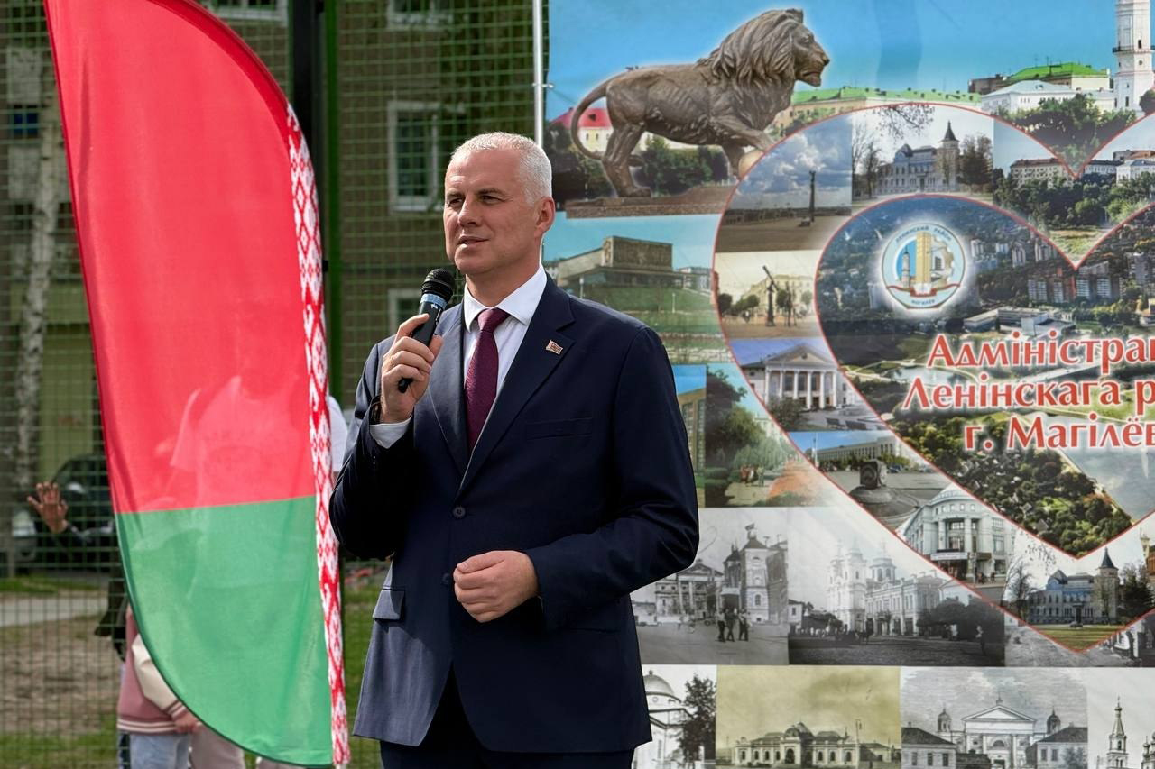 В Ленинском районе Могилева открылась новая детская площадка 