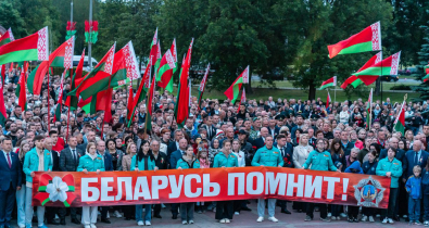 Под Могилевом на Буйничском поле прошла патриотическая акция «Звон скорби»