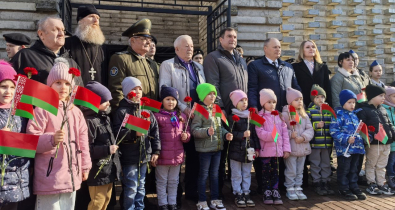 В Могилеве прошел митинг у мемориала «Луполовский лагерь военнопленных»