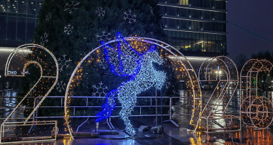 На площади Единства в Могилеве 1-3 января жителей и гостей города ждут яркие выступления и зажигательные ритмы