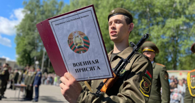 Более 200 военнослужащих 188-й гвардейской бригады приняли военную присягу в военном городке Пашково