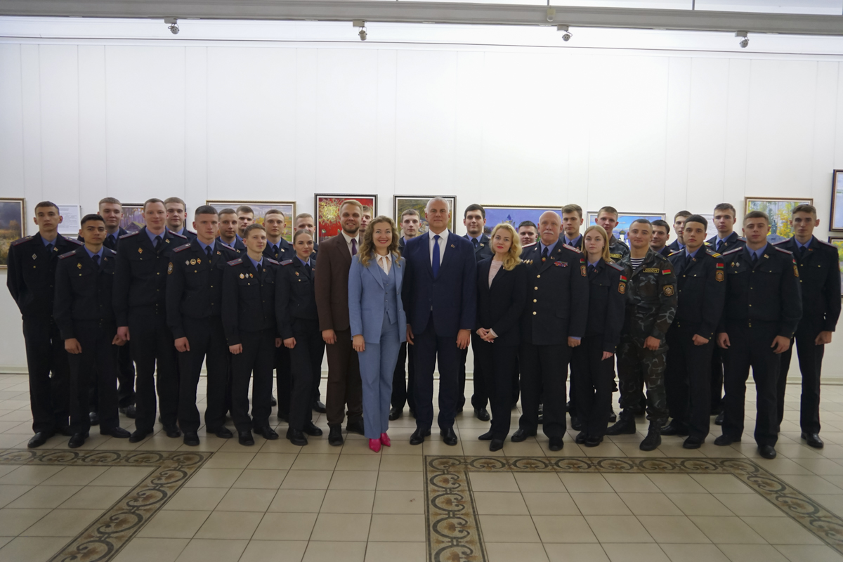Встреча с молодыми специалистами правоохранительных органов Могилева 