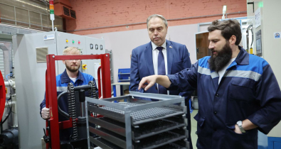В Могилеве на базе Института технологии металлов открыли участок производства твердосплавного инструмента