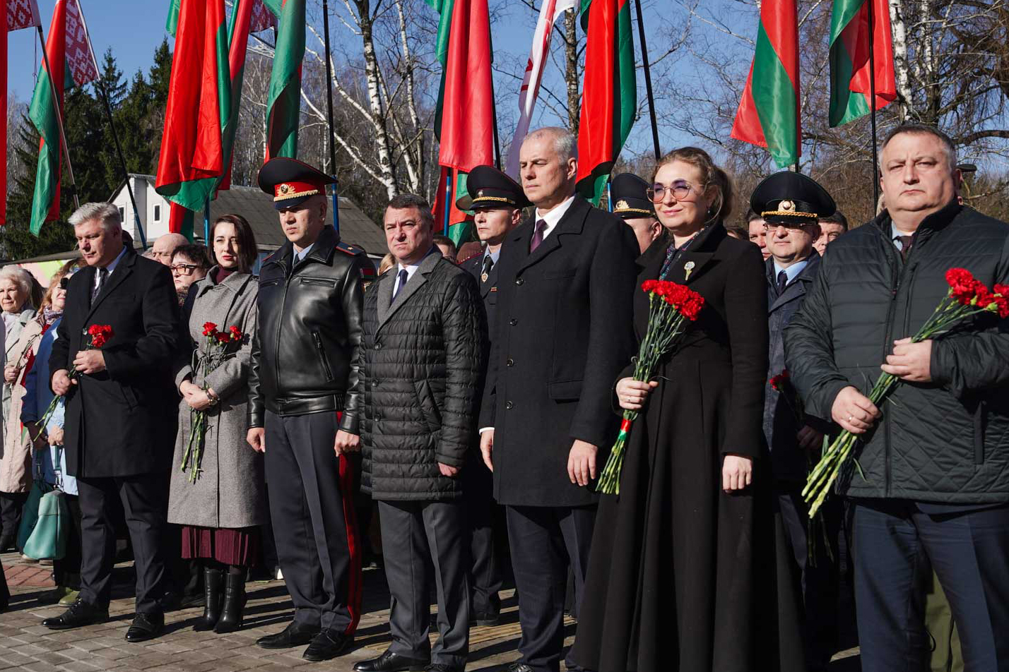 В Могилеве почтили память жертв Хатынской трагедии