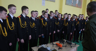 Могилевский институт МВД в день открытых дверей посетили около 1 тыс. школьников